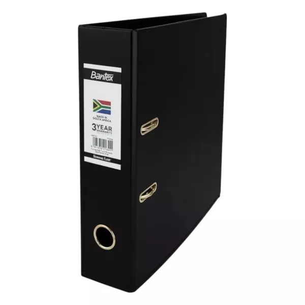 Bantex A4 Lever Arch File 1450 PVC 70mm Black