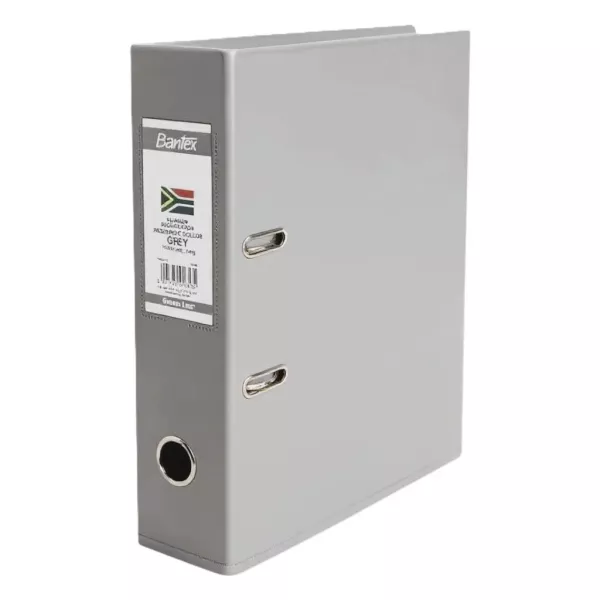 Bantex A4 Lever Arch File 1450 PVC 70mm Grey Bantex A4 Lever Arch File 1450 PVC 70mm Grey