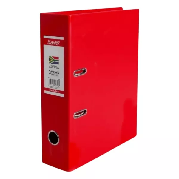 Bantex A4 Lever Arch File 1450 PVC 70mm Red