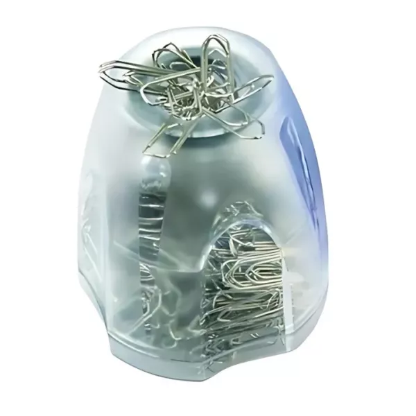 BANTEX Paper Clip Dispenser Magnetic - Optima - Clear BANTEX Paper Clip Dispenser Magnetic - Optima - Clear