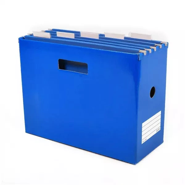 Bantex Portable Suspension File Box Blue Bantex Portable Suspension File Box Blue