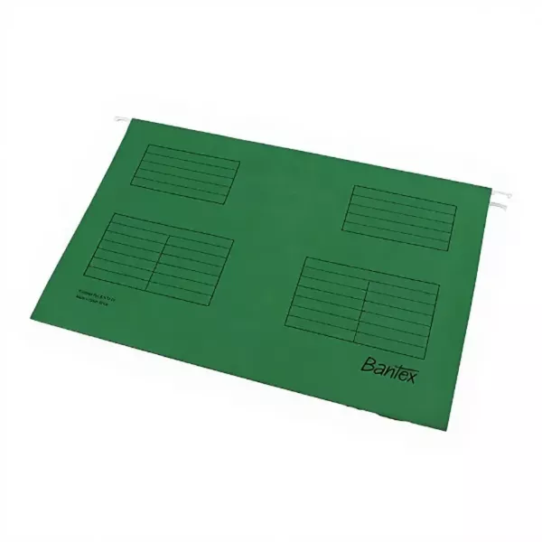Bantex Suspension Files Foolscap Dark Green - 25 Pack
