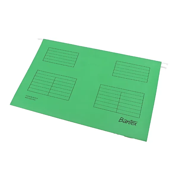 Bantex Suspension Files Foolscap Grass Green - 25 Pack