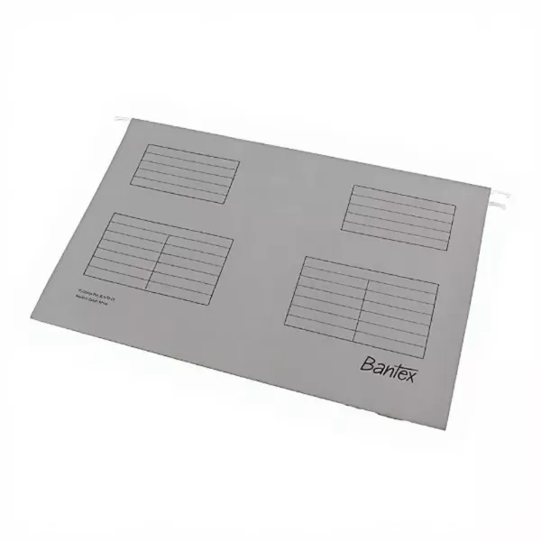 Bantex Suspension Files Foolscap Grey - 25 Pack