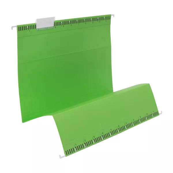 Bantex Suspension Files Foolscap Grass Green - 25 Pack