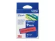 Brother TZe-421 Labelling Tape 9mm Black On Red Tape