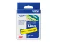 Brother TZe-631 Labelling Tape 12mm Black On Yellow Tape