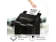 Fellowes AutoMax 100M automatic shredder showing 100-sheet auto feed and manual feed capability