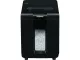 Fellowes AutoMax 100M P-4 mini-cut shredder front view with 23L pull-out bin