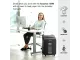 Fellowes AutoMax 100M automatic paper shredder shown in a home or small office environment