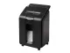 Fellowes AutoMax 100M P-4 mini-cut 100-sheet auto feed shredder front angled view