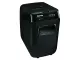 Fellowes AutoMax 150C P-4 cross-cut auto feed shredder front angled view