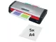 GBC 250 A4 laminator showing A4 capability, 1-minute warm-up and 36-second A4 laminating time