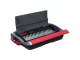 GBC CombBind CB15 Manual Binder – 15-Sheet Punch & 165/195-Sheet Binding Capacity Space-saving design of GBC CombBind CB15 next to stacked bound reports