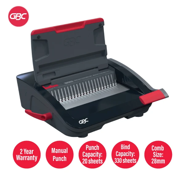 GBC CombBind CB20 Manual Binding Machine
