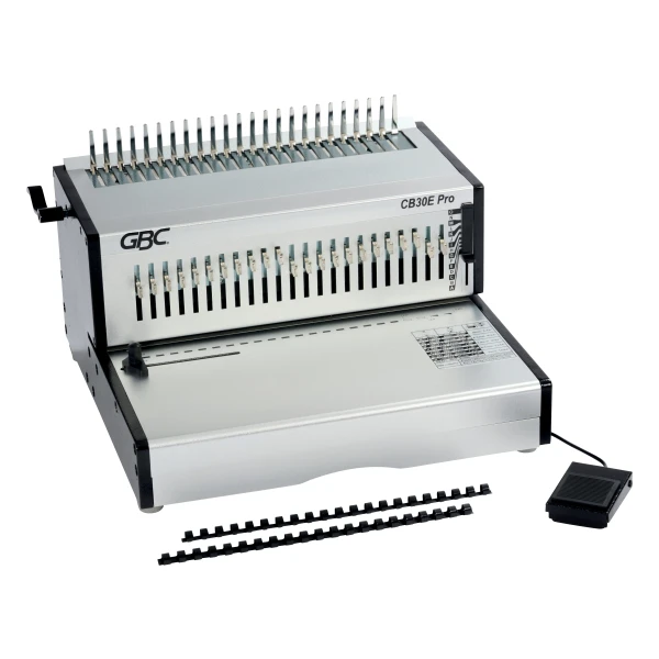 GBC CombBind CB30 E Pro Heavy Duty Electric Comb Binding Machine – Professional Electric Office Binder GBC CombBind CB30 E Pro Heavy Duty Electric Comb Binding Machine – Professional Electric Office Binder