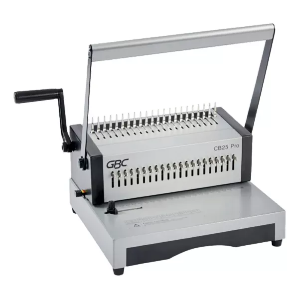 GBC CombBind CB25 Pro Heavy Duty Manual Comb Binding Machine – Professional Office Binder GBC CombBind CB25 Pro Heavy Duty Manual Comb Binding Machine – Professional Office Binder