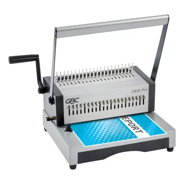 GBC CombBind CB25 Pro Heavy Duty Manual Comb Binding Machine – Professional Office Binder GBC CombBind CB25 Pro Heavy Duty Manual Comb Binding Machine – Professional Office Binder