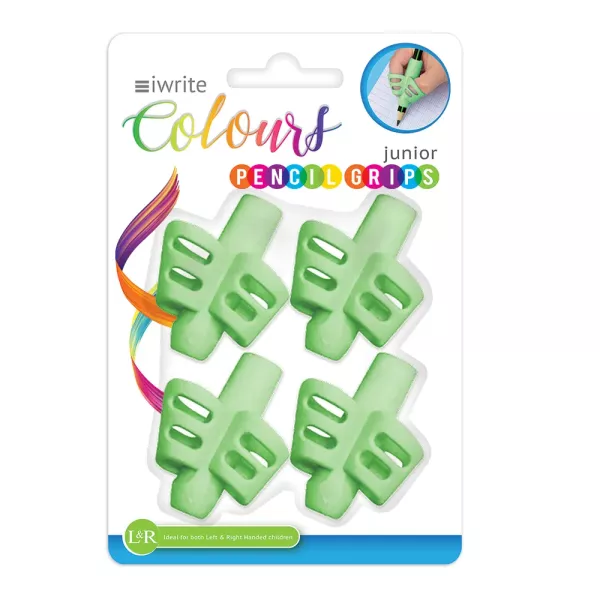 IWRITE Junior Pencil Grips Green - Ergonomic Design for Comfort IWRITE Junior Pencil Grips Green, ergonomic design, comfortable grip, pencil grips, green color