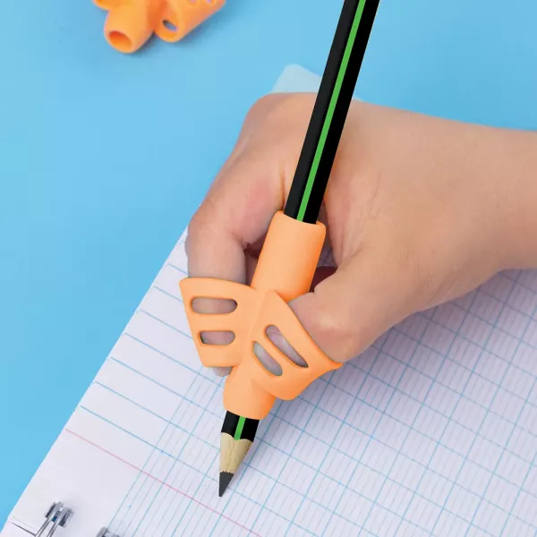 IWRITE Junior Pencil Grips Orange - Durable and Long-Lasting IWRITE Junior Pencil Grips Orange, durable pencil grips, long-lasting use, orange color, comfortable grip
