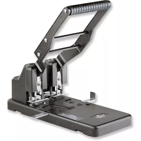 KANGARO HDP 2160 Heavy Duty Punch – Side Angle Kangaro HDP 2160 heavy duty paper punch side view – 150 sheets