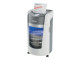 Leitz IQ OptiMax Office Micro Cut P5 Shredder – Front View Front view of Leitz IQ OptiMax Office Micro Cut P5 Shredder