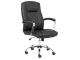 Chantie High Back Executive Office Chair – Black Bonded Leather Chantie High Back Executive Office Chair – Black Bonded Leather
