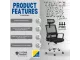 Chrome Cindy High Back Ergonomic Office Chair – Black Mesh/Fabric Chrome Cindy High Back Ergonomic Office Chair – Black Mesh/Fabric