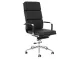 Eames Padded Executive High Back Office Chair – Chrome, Black Bonded Leather