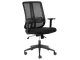 Lenny Medium Back Ergonomic Office Chair – Black