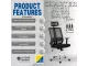 Lenny High Back Ergonomic Office Chair – Black