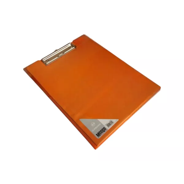 MEECO A4 Clipboard with Flip Cover - ORANGE MEECO A4 Clipboard with Flip Cover - ORANGE