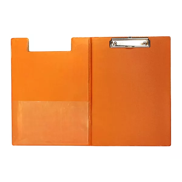 MEECO A4 Clipboard with Flip Cover - ORANGE MEECO A4 Clipboard with Flip Cover - ORANGE