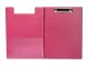 MEECO A4 Clipboard with Flip Cover - PINK