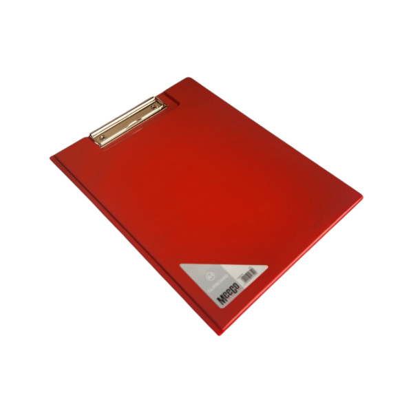 MEECO A4 Clipboard with Flip Cover - Red MEECO A4 Clipboard with Flip Cover - Red
