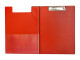 MEECO A4 Clipboard with Flip Cover - Red MEECO A4 Clipboard with Flip Cover - Red