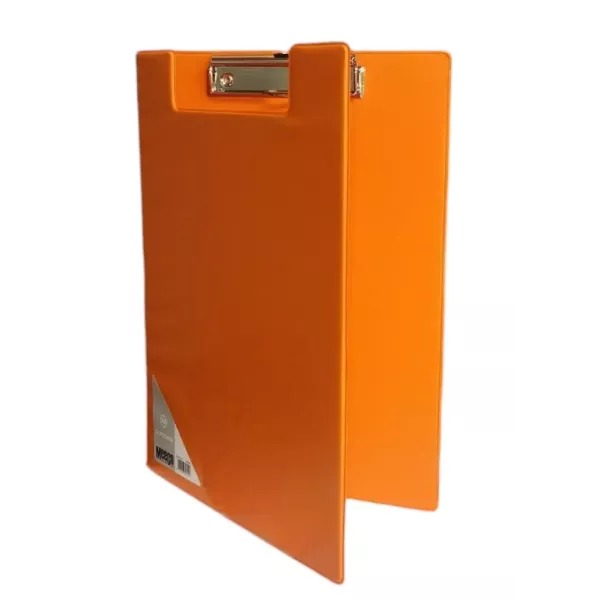 MEECO A4 Clipboard with Flip Cover - ORANGE MEECO A4 Clipboard with Flip Cover - ORANGE