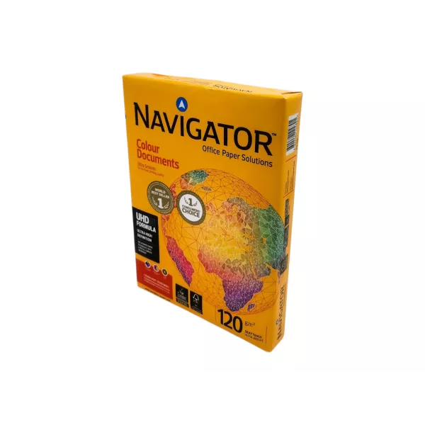 NAVIGATOR COLOUR DOCUMENTS A4 White Paper 120gsm - Ream