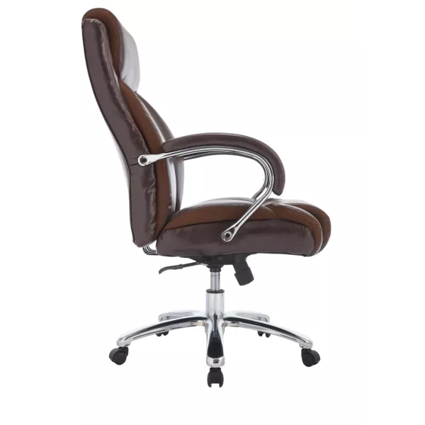 Big and Tall 500 Pound Chair - Brown Big and Tall 500 Pound Chair - Brown