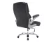Heavy Duty Office Chair for Big and Tall Users Front view of Big and Tall 400LBS Comfort Chair in black