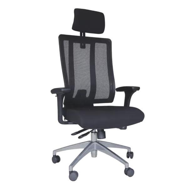 Jankz Human Ergo High Back Chair - Black