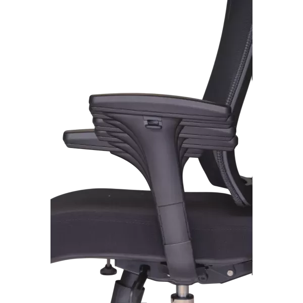Jankz Human Ergo High Back Chair - Black