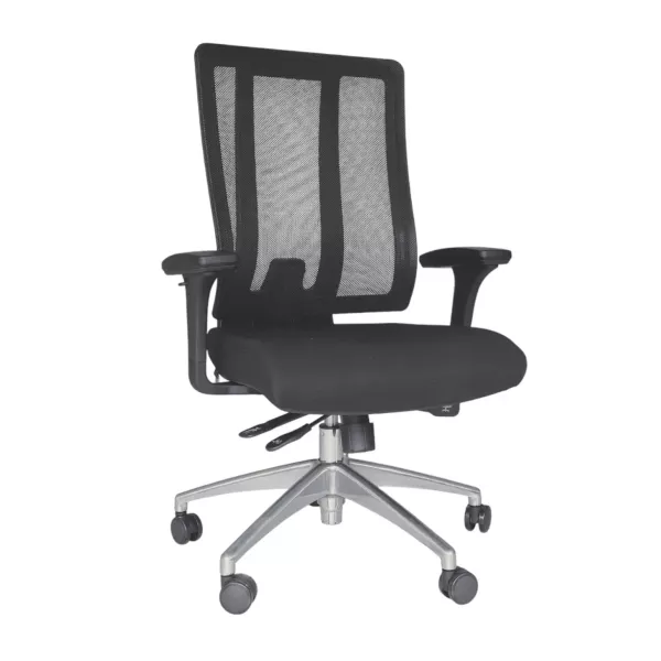 Jankz Human Ergo Medium Back Chair - Black Jankz Human Ergo Medium Back Chair - Black