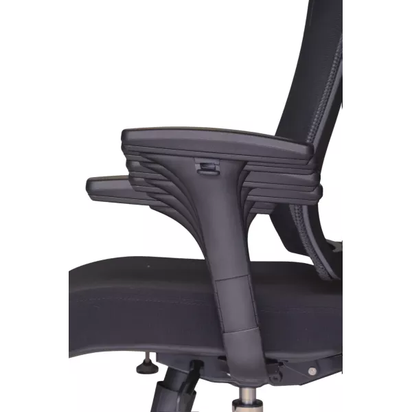 Jankz Human Ergo Medium Back Chair - Black Jankz Human Ergo Medium Back Chair - Black