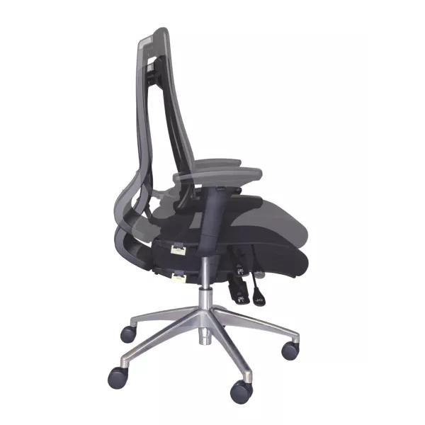 Jankz Human Ergo Medium Back Chair - Black Jankz Human Ergo Medium Back Chair - Black
