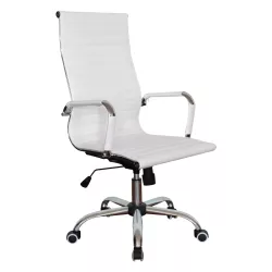 Generic High Back Chair - White Generic High Back Chair - White