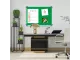 PARROT Bulletin Board Ribbed Aluminium Frame 1200 x 1000mm - Palm PARROT Bulletin Board Ribbed Aluminium Frame 1200 x 1000mm - Palm