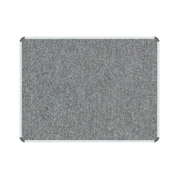 PARROT Bulletin Board Ribbed Aluminium Frame 1200 x 1000mm - Laurel