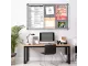PARROT Bulletin Board Ribbed Aluminium Frame 1200 x 1000mm - Laurel