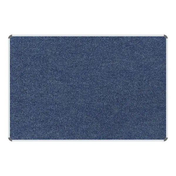 PARROT Bulletin Board Ribbed Aluminium Frame 1500 x 1200mm - Denim PARROT Bulletin Board Ribbed Aluminium Frame 1500 x 1200mm - Denim